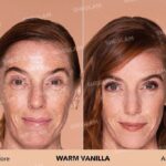 کرم پودر شیگلم مدل مات کننده رنگ Warm Vanilla